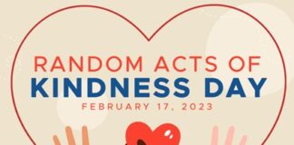 ROISD Encourages Community To Help Feed Students On Random Acts of Kindness Day random acts of kindness graphic