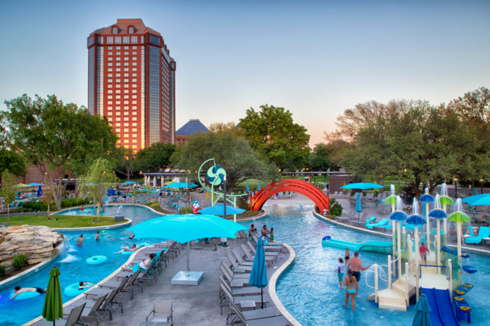 Hilton Anatole water park