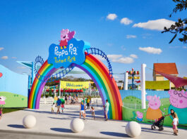 Peppa Pig theme park entrance