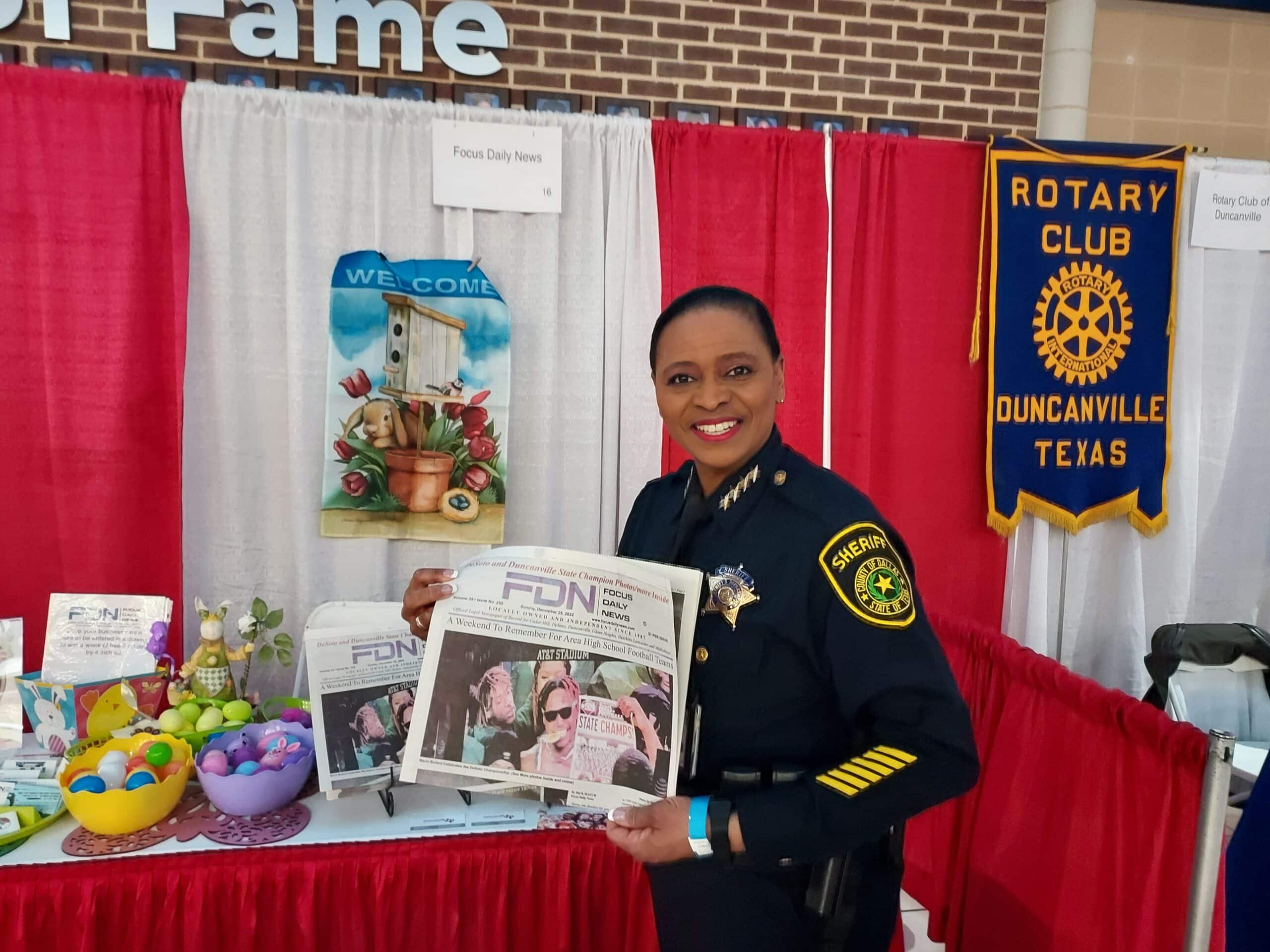 FDN booth at Flavor of Duncanville