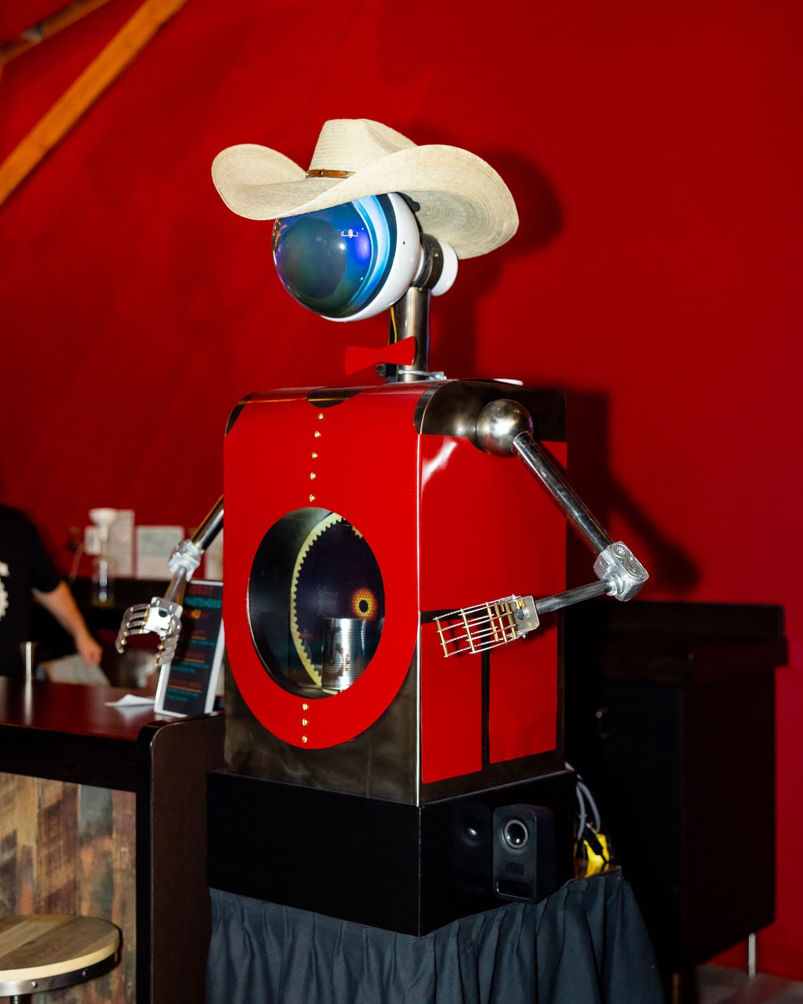 Two Bit Circus robot bartender