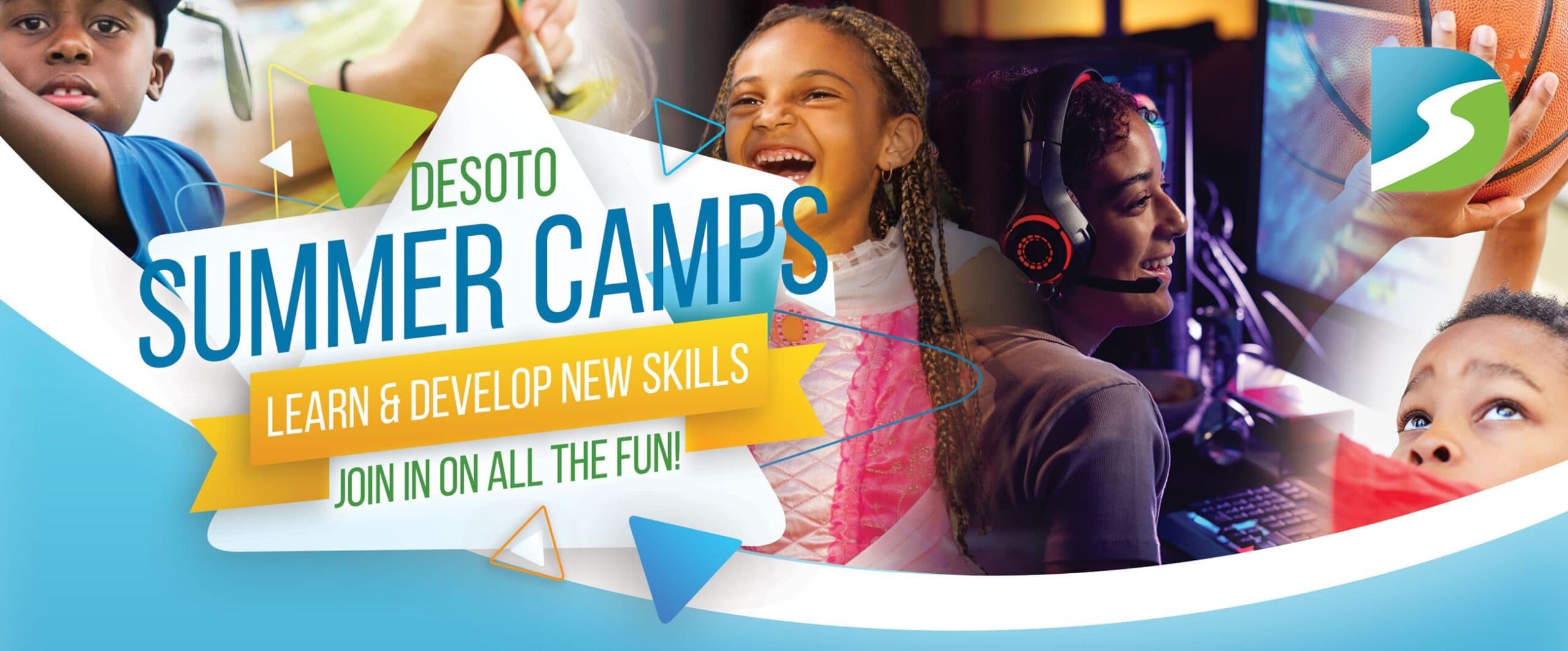 DeSoto summer camp flyer