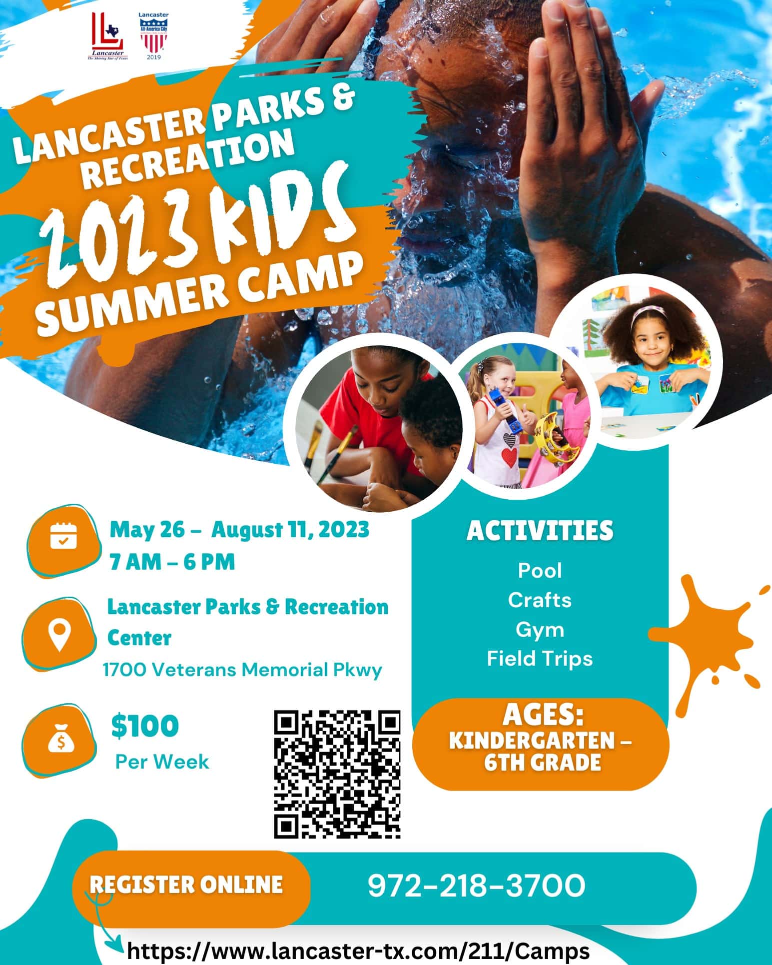 Lancaster kids summer camp