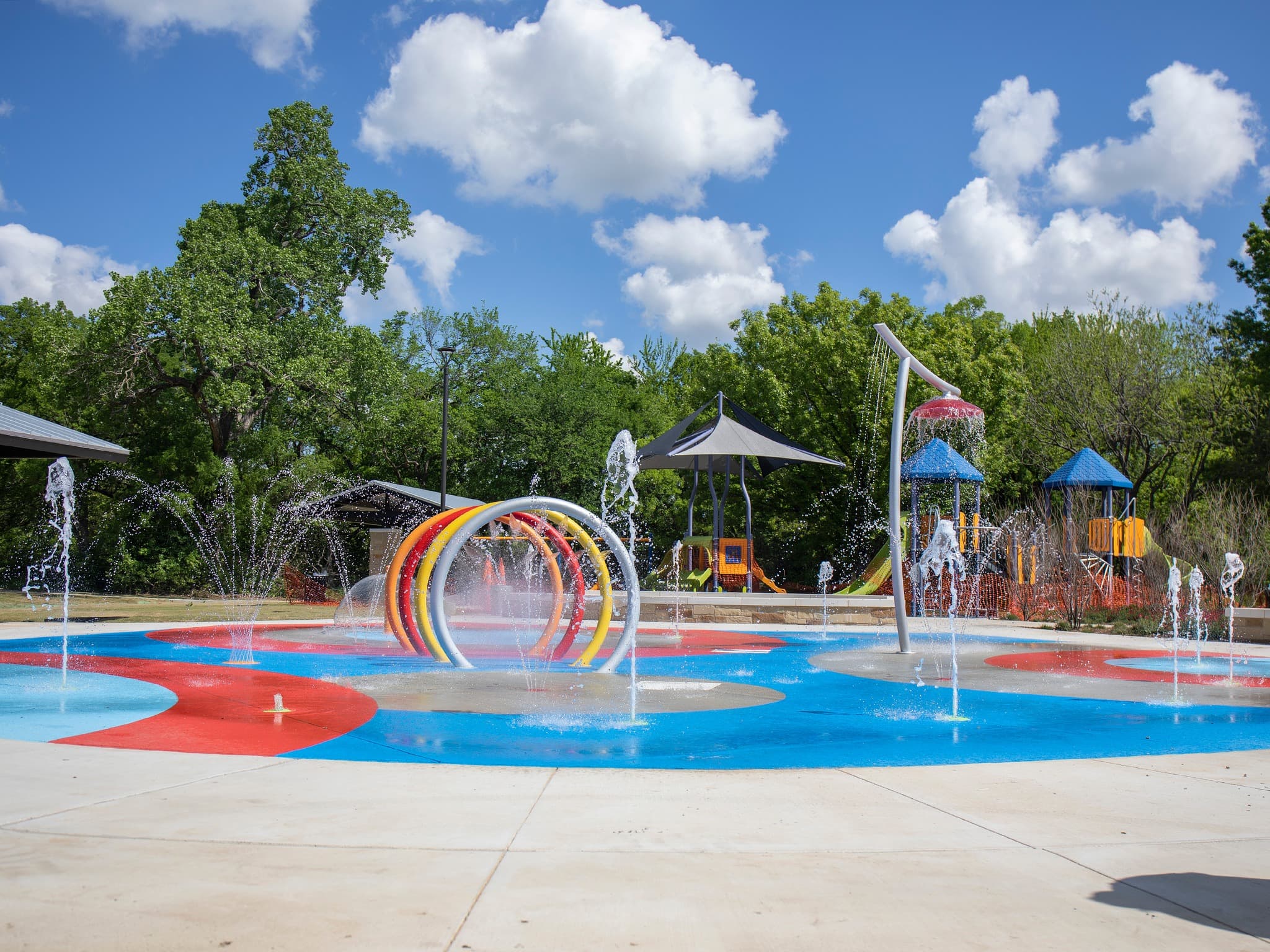 Splash pad in Mansfield TX