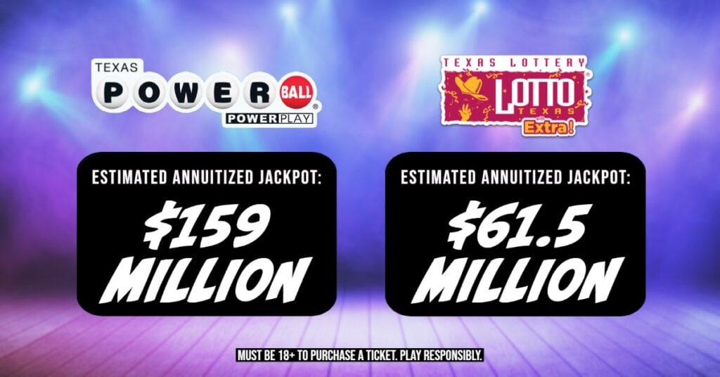 Lotto Texas® Monday Night Jackpot 61.5 million Focus Daily News