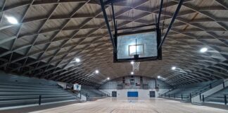 The Old Gym in Midlothian Gets a Stunning Restoration, Bringing New Life to a Beloved Landmark indoor basketball court