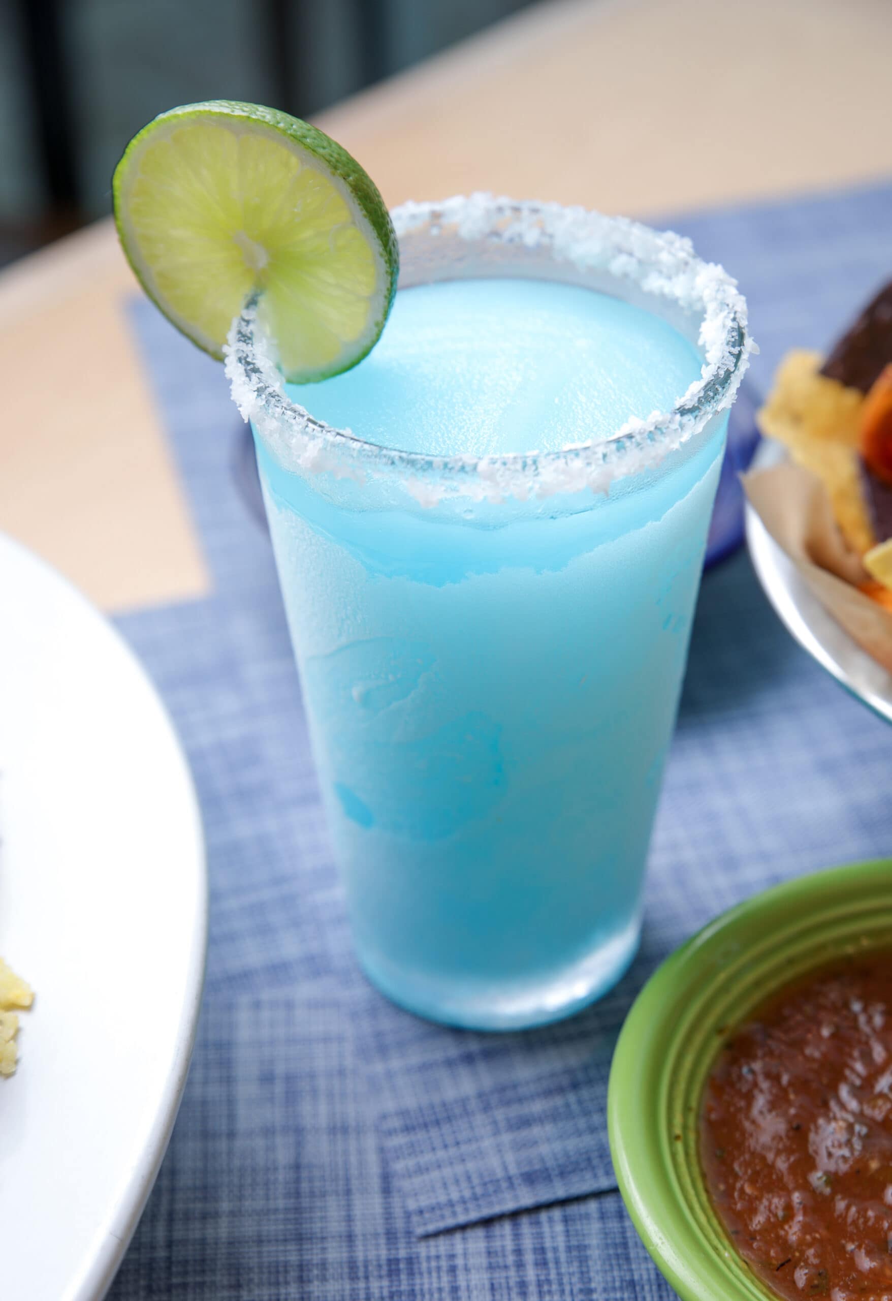 blue margarita special for Cinco de Mayo
