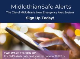text on Midlothian safe alerts