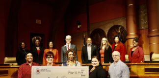 Cedar Hill Education Foundation Surpasses $1 Million In Funding individuals holding check from CHEF