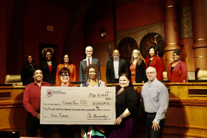 5.24 CHEF Check individuals holding check from CHEF