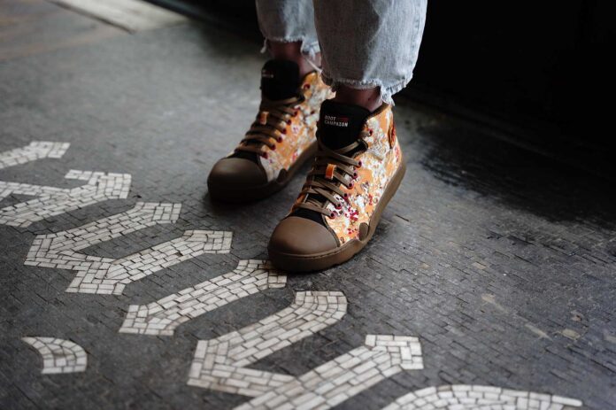 Shiner Bock limited edition combat boots