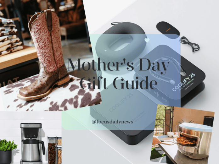 photos and Mothers Day gift guide text