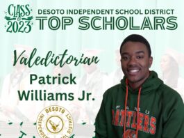 Valedictorian Patrick Williams Jr.