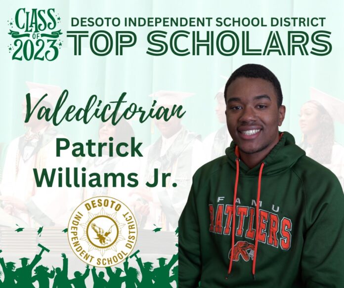 Valedictorian Patrick Williams Jr.