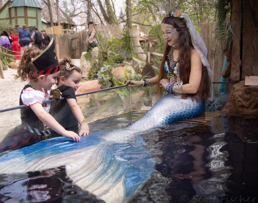 Mermaid at Renaissance Festival