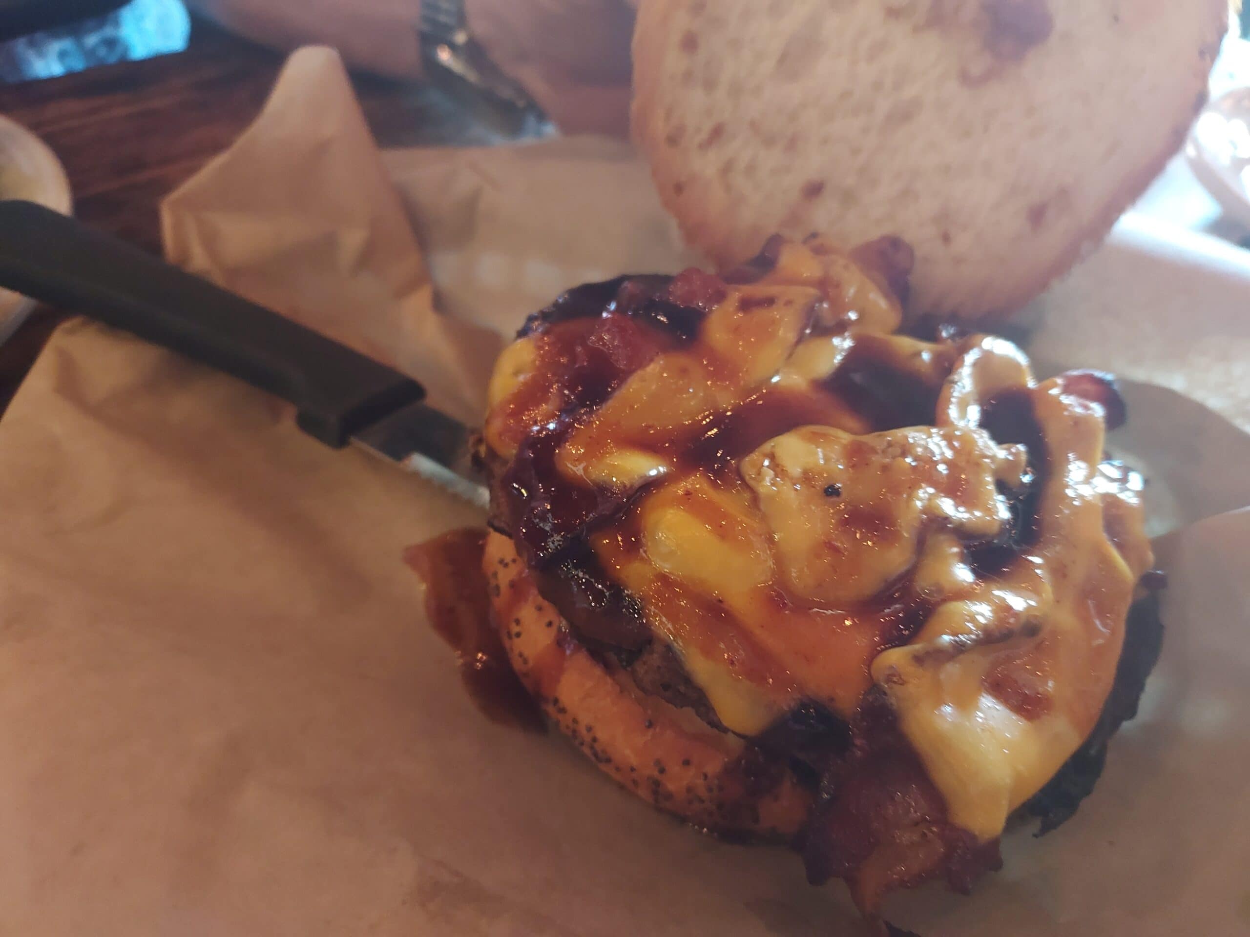 Bleu Cheese Bacon Burger - Menu - Snuffer's The Original Better Burger