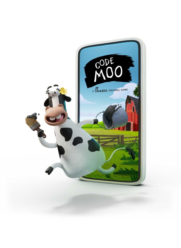 Code Moo app graphic