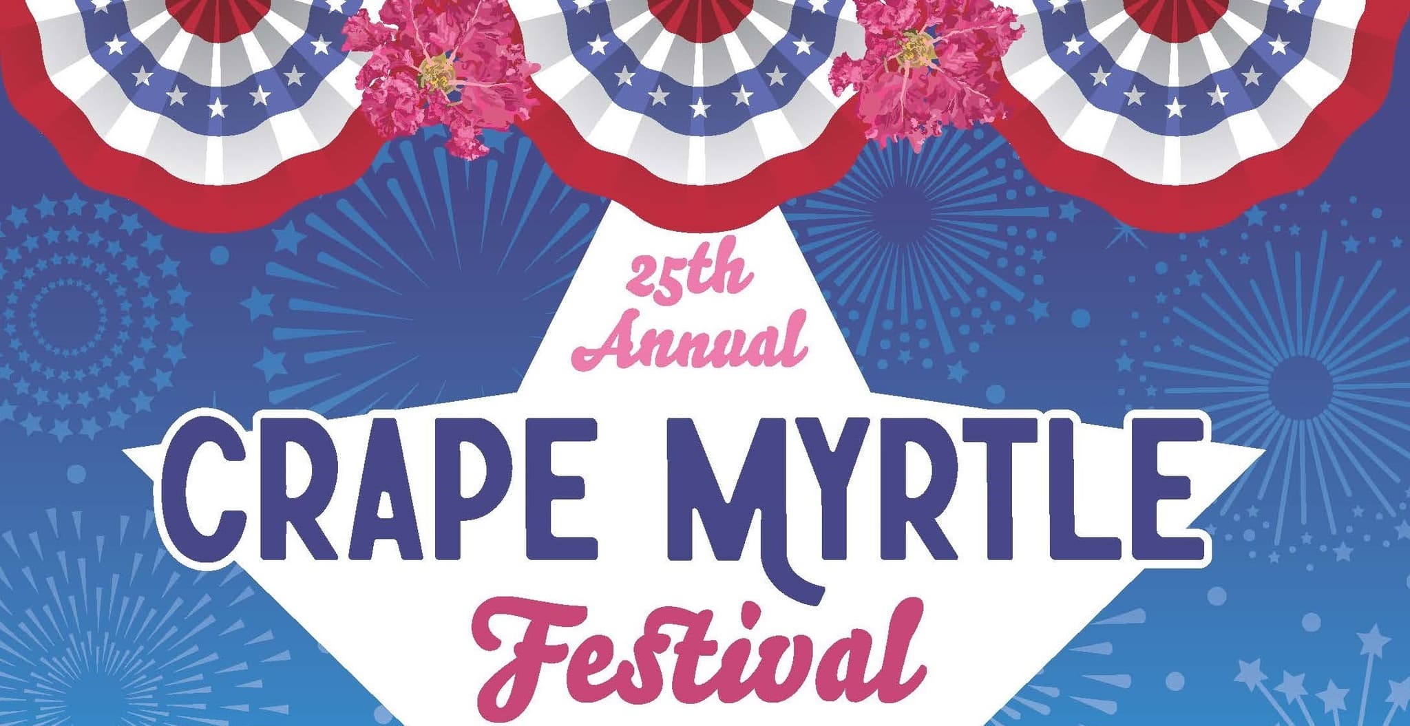 crape myrtle festival graphic