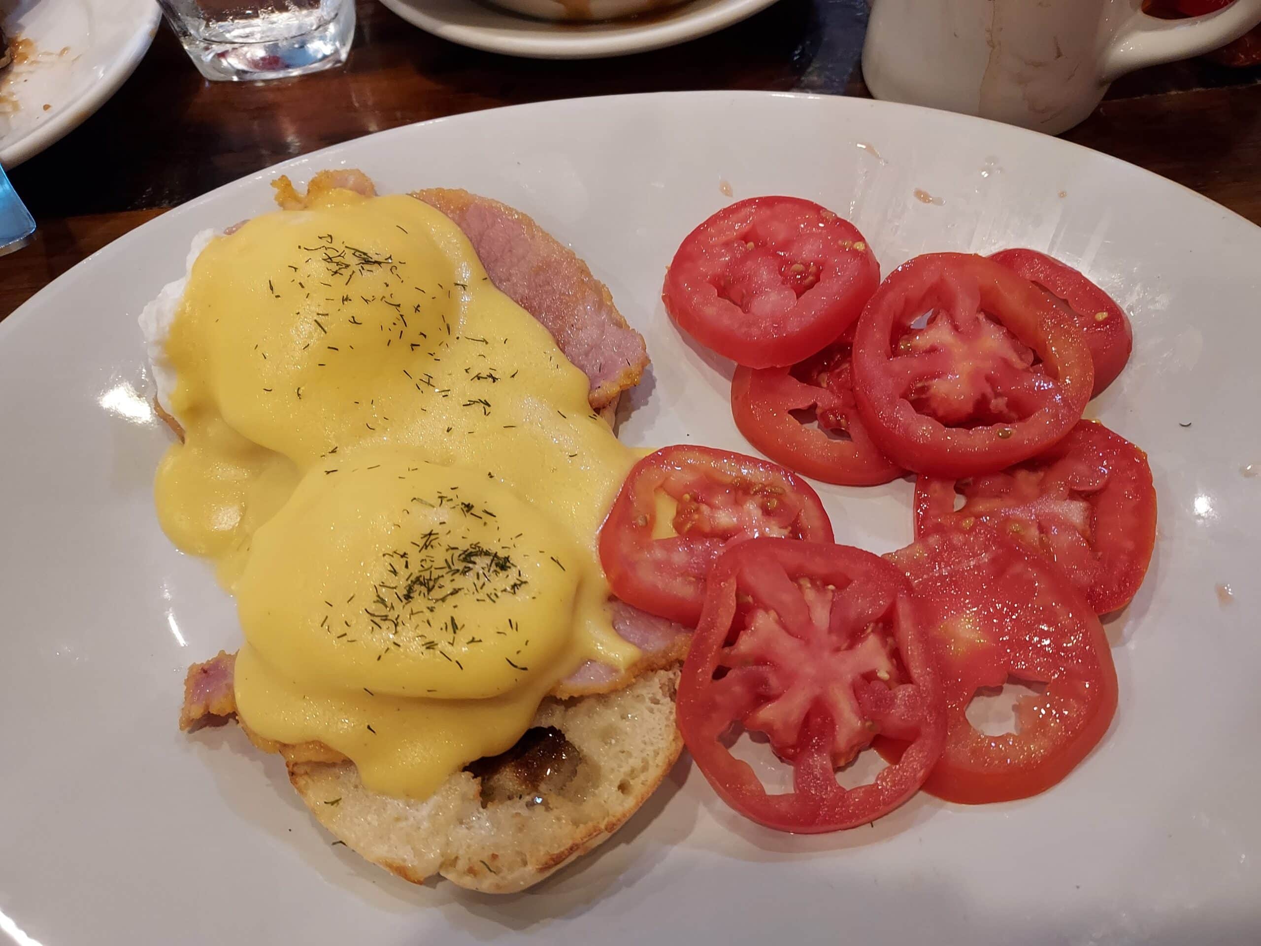 Maple Leaf Diner Canadian Eggs Benedict