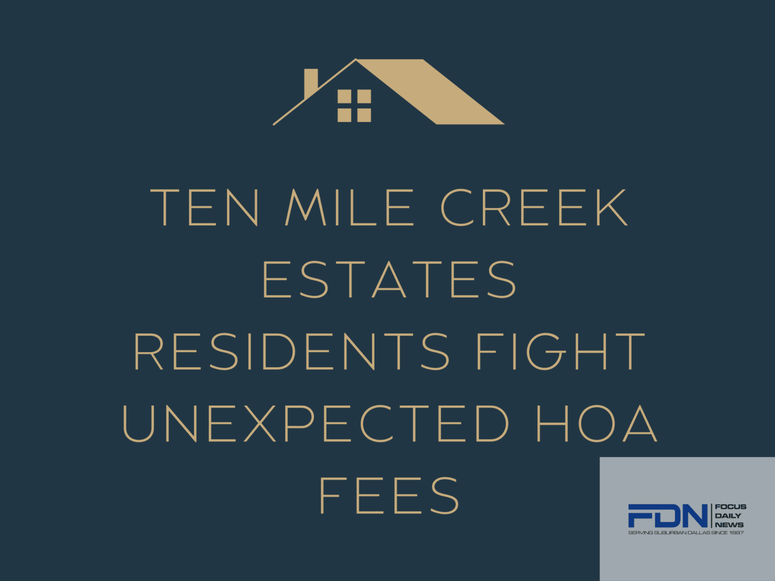 Residents in DeSoto's Ten Mile Creek Estates Face Uncertainty and