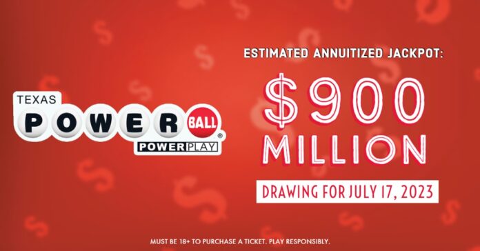 Powerball graphic