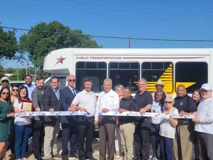 Duncanville ribbon cutting STAR Transit