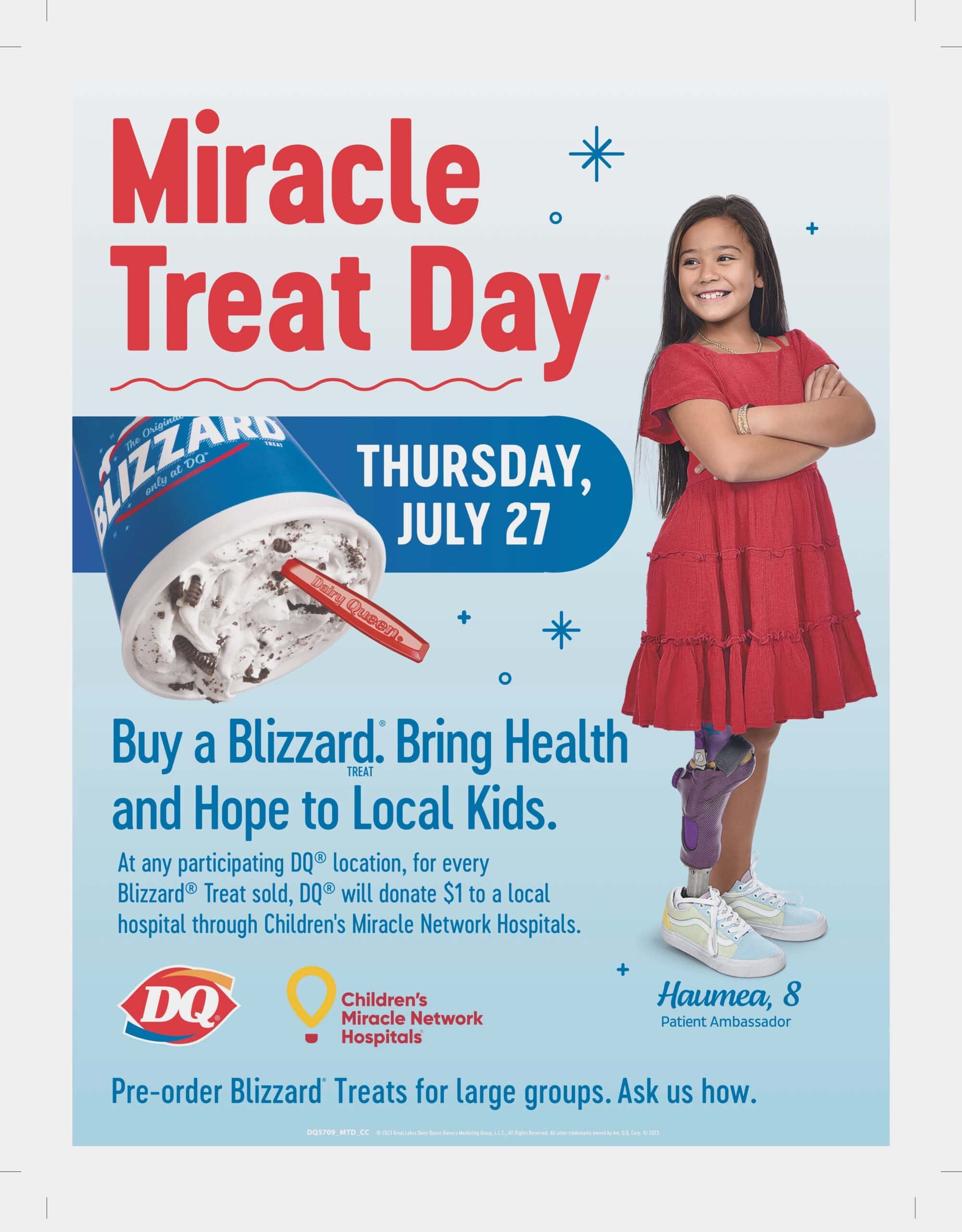 Miracle Treat Day graphic
