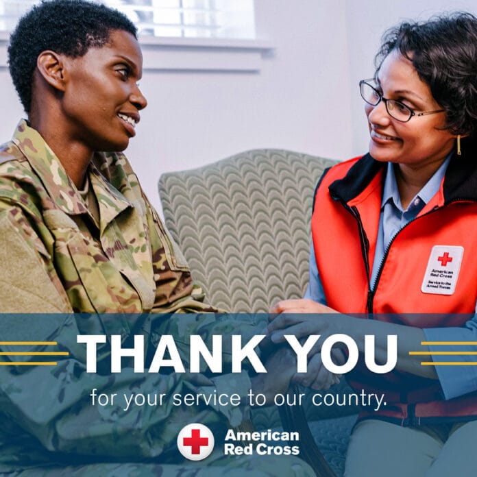 American red Cross graphic