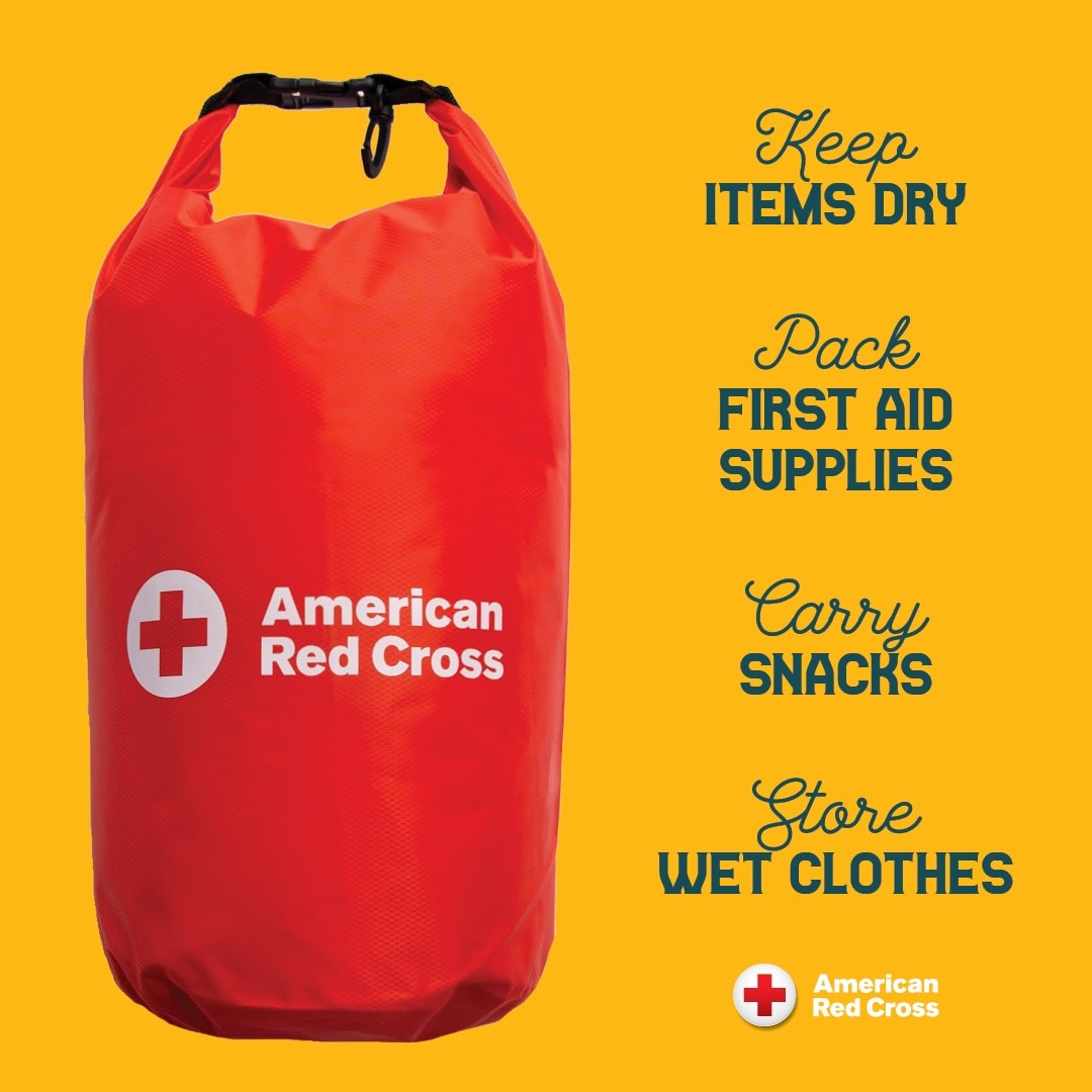 American Red Cross dry bag