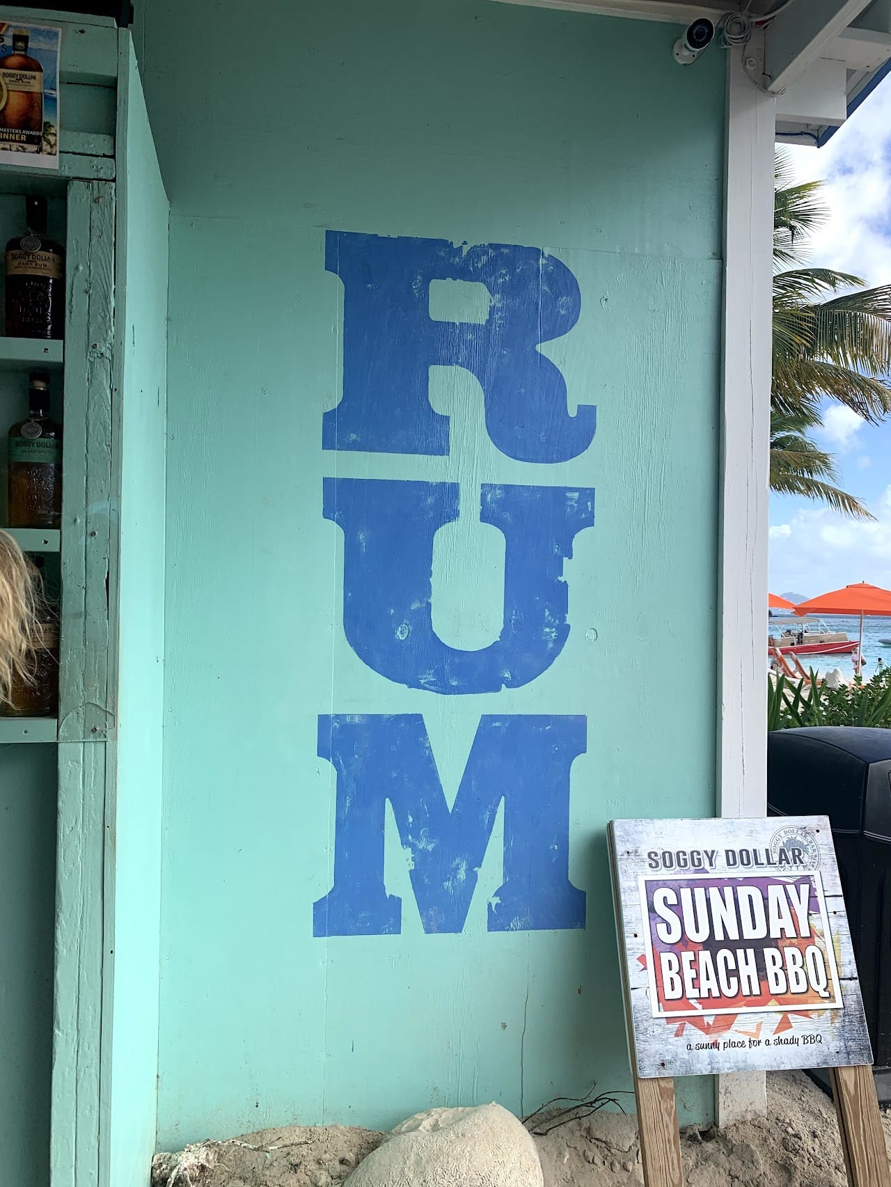 Rum bar sign