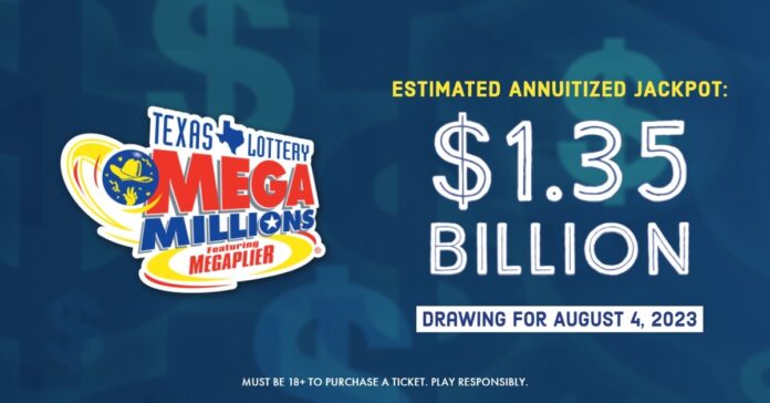 Billion Mega Millions lottery graphic