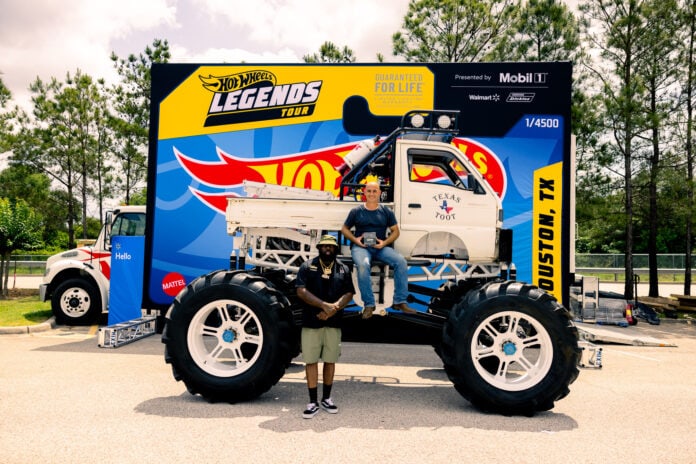 2022 Hot Wheels Legends Tour winner Texas Toot truck