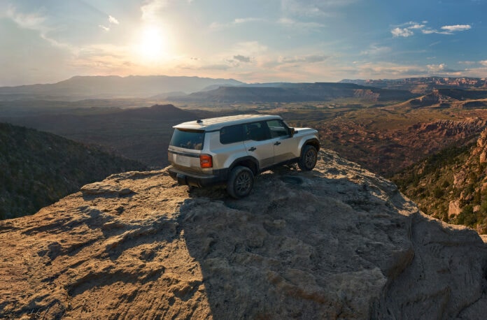 2024 Toyota Land Cruiser on mountain