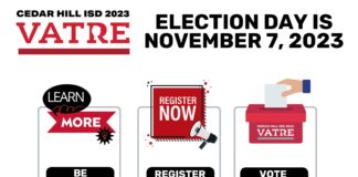 Cedar Hill ISD Board of Trustees Vote Call for a Voter Approved Tax Rate Election CHISD VATRE