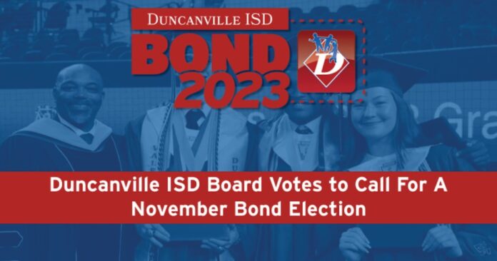 Duncanville ISD Bond graphic