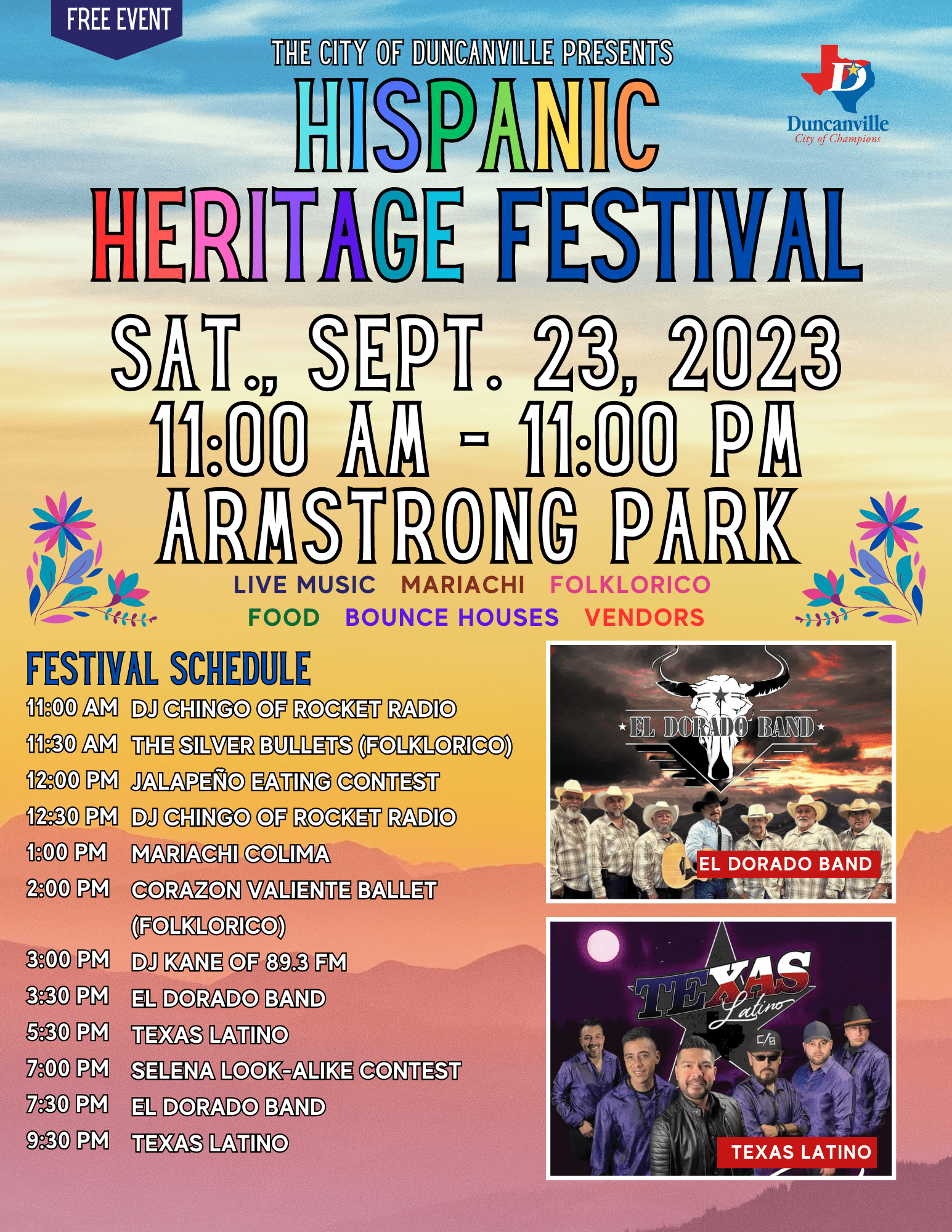 Heritage Festival poster Duncanville