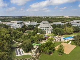 aerial view Hyatt Regency Hill Country