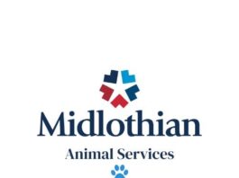 Midlothian animal services logo