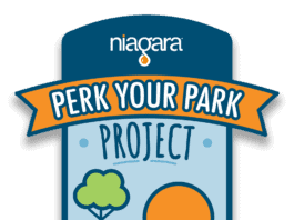 Niagra perk your park project logo