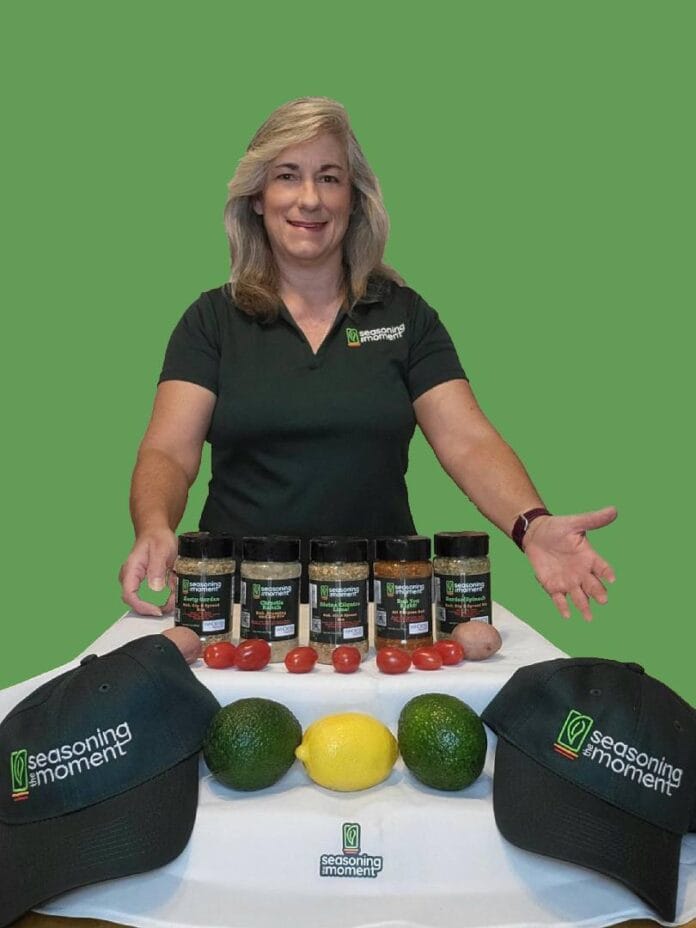 Lori Tomonto with seasonings