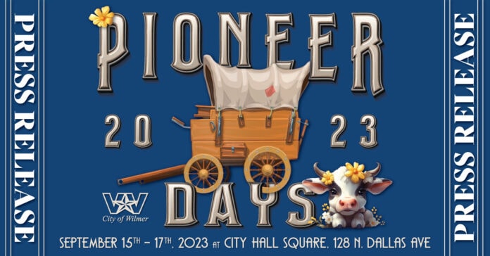 Wilmer Pioneer Days poster
