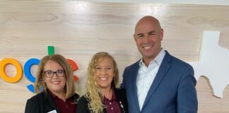 ROISD receives $150K from Google Grant, Funding Will Help STEM Expansion ROISD Superintendent Brenda Sanford and ROISD Education Foundation Executive Director Karen Anderson with U.S. Rep. Jake Ellzey.