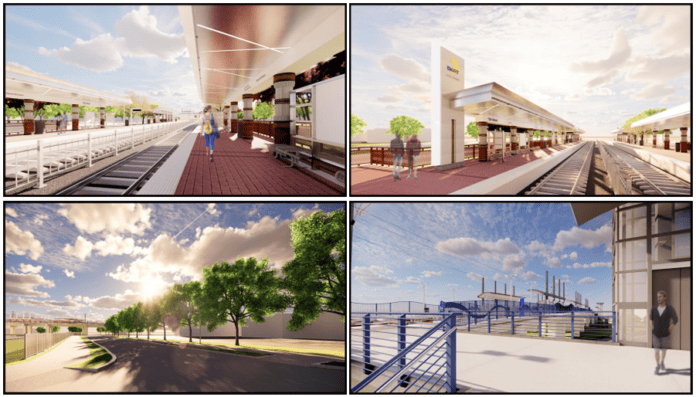 DART station rendering