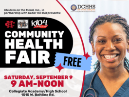 CHISD health fair flyer
