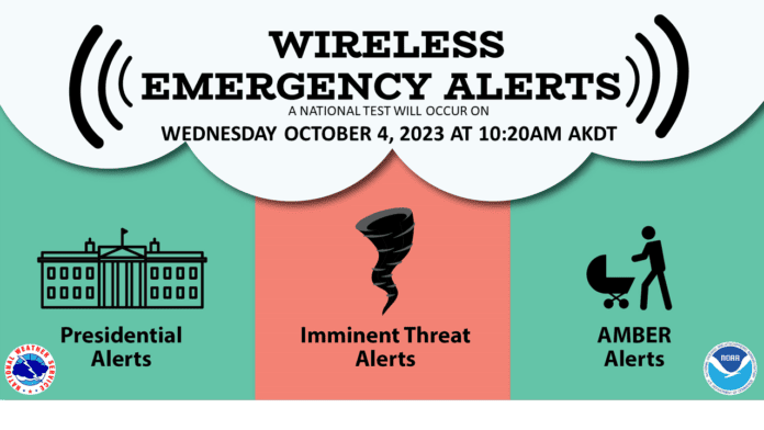 2023 Wireless emergency alert graphic