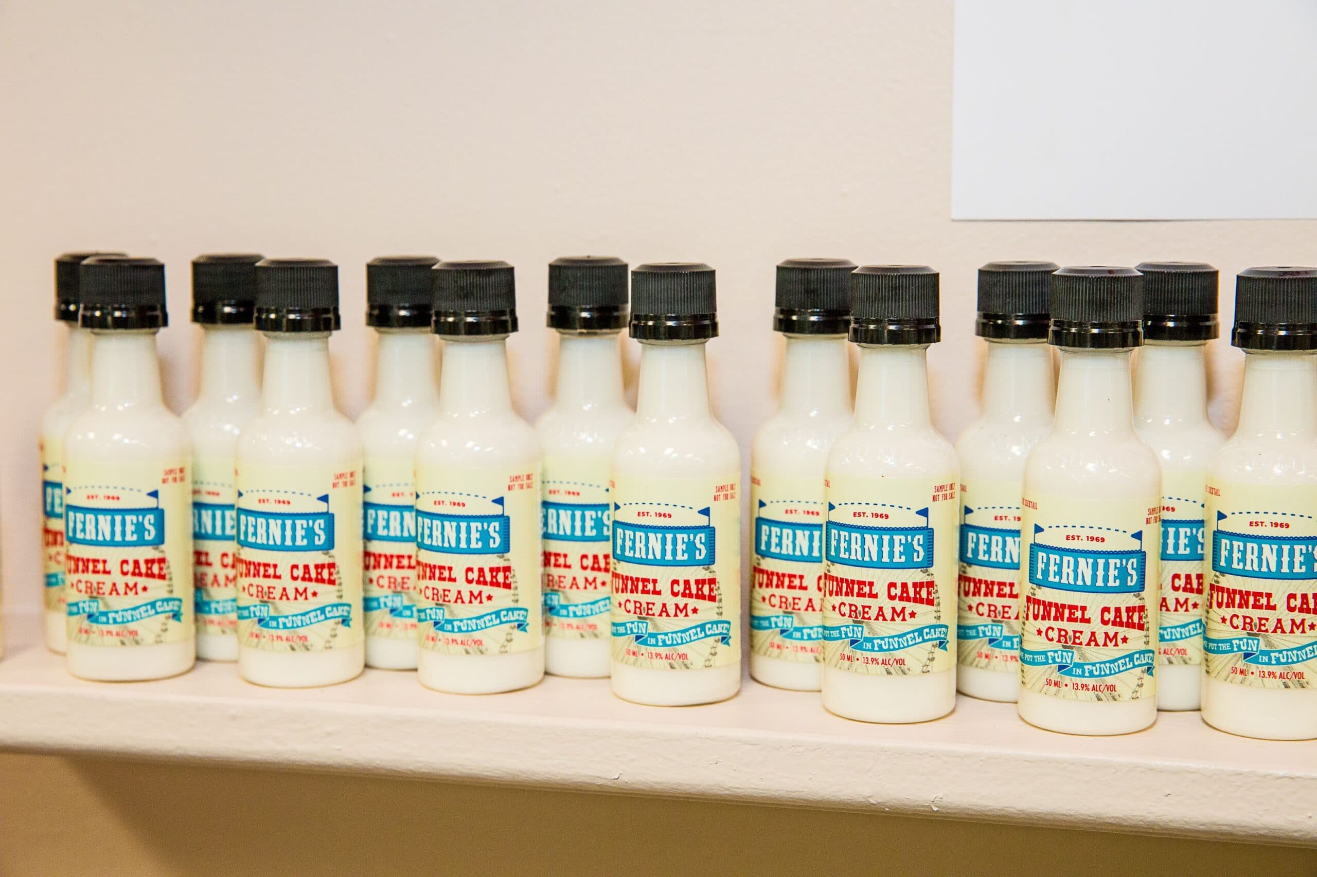 Fernie's Funnel Cake Cream gift bottles