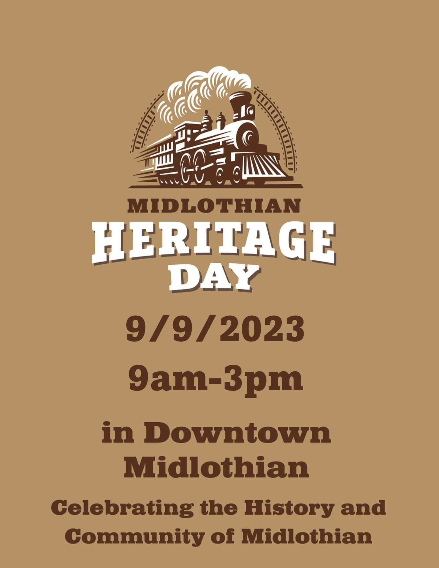 Heritage Day flyer