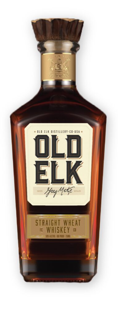 Old elk whiskley bottle