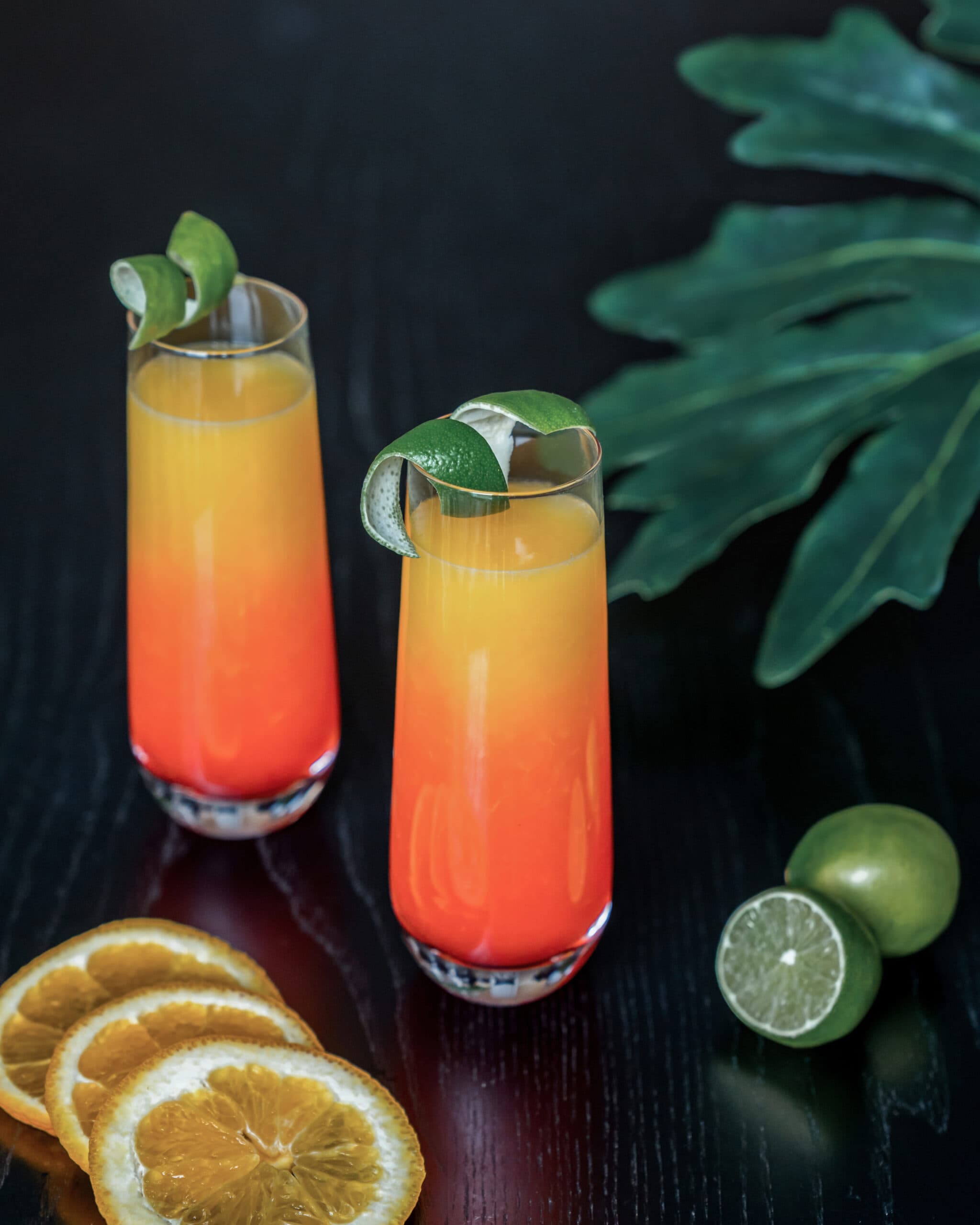 Rum punch Mimosa