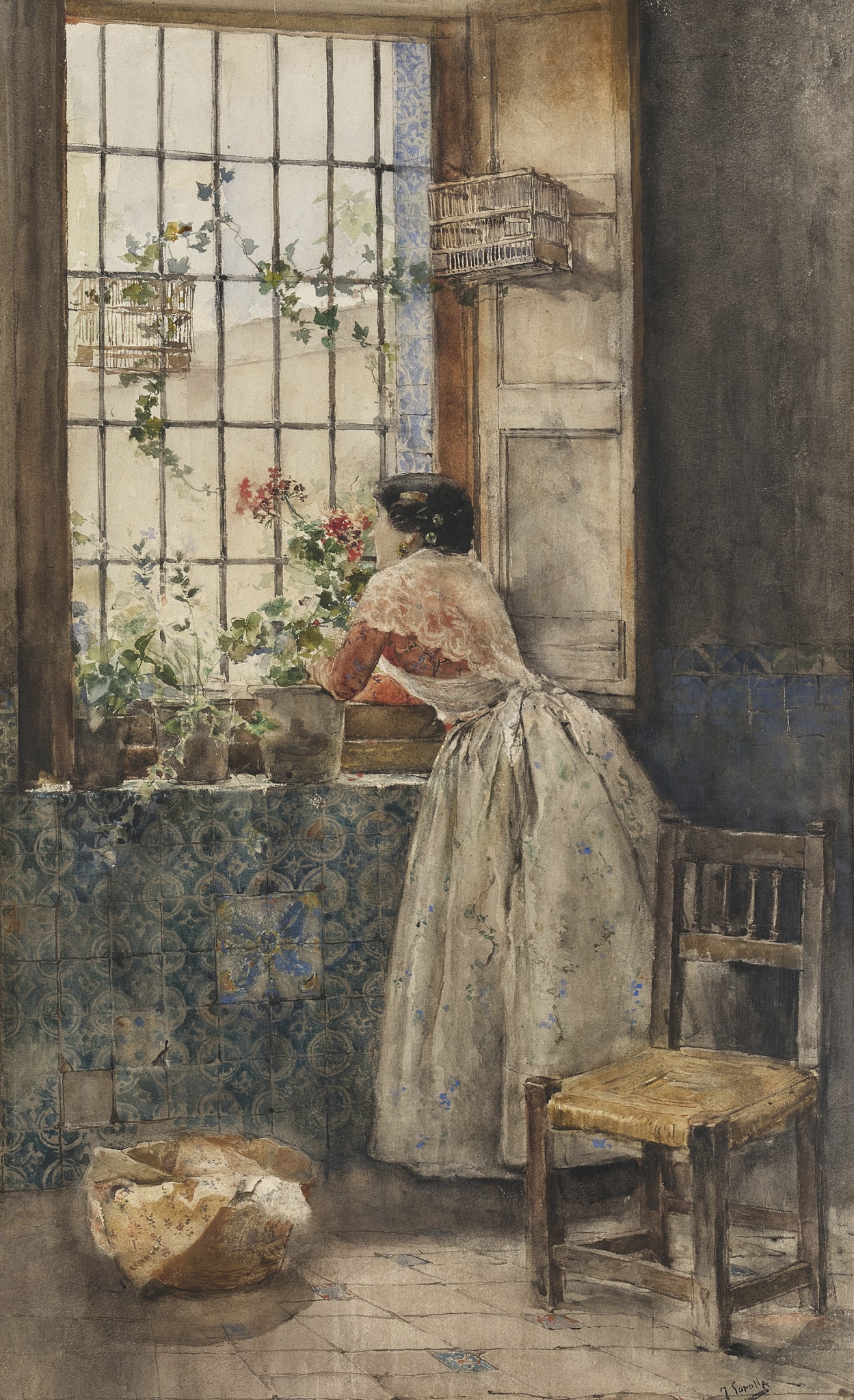 Valencia Woman at the Window